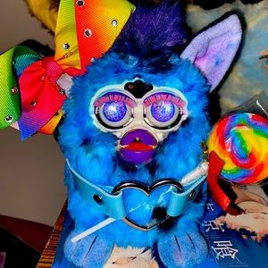 CUSTOM #Dalmatian#furby Remake with glass eyes and original 1998 tags Perfect